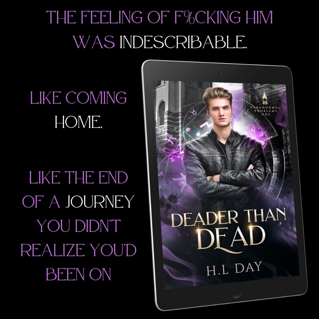 #TeaserTuesday Only 4 days to go. Pre-order here to have it waiting on your kindle on release day. geni.us/DTD-X #GayRomance #mmromance #LGBTQIA #COMING_SOON #paranormalromance