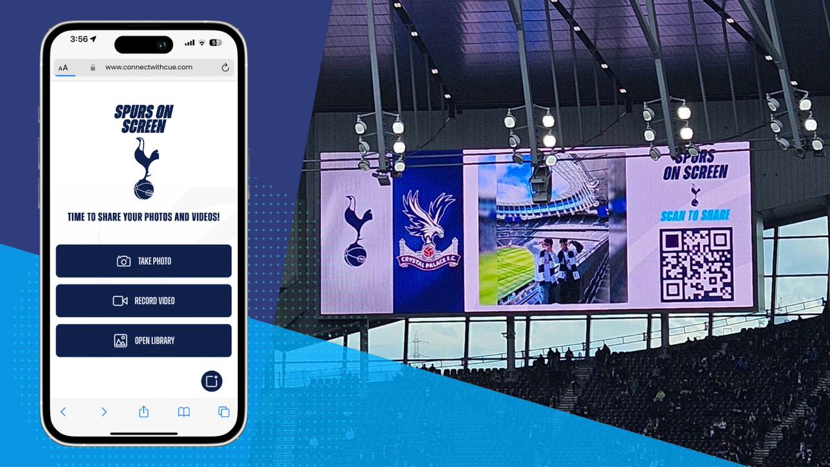 PostUP has gone international, and its ability to channel the energy and passion of the fans has been truly amazing!

#CUE #FanFirstTechnology #fanengagement #fanexperience #sportstechnology #sportsbiz #sportscontent #sportsproduction