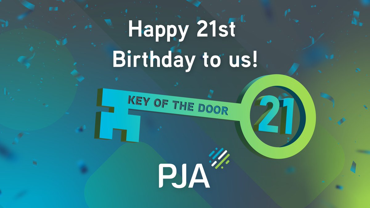 I’ve got the key of the door, never been 21 before! Happy 21st birthday to us! Did you know that PJA could now drive a lorry or fly a plane? Find out more about us: pja.co.uk #TeamPJA #HappyBirthday #KeyOfTheDoor