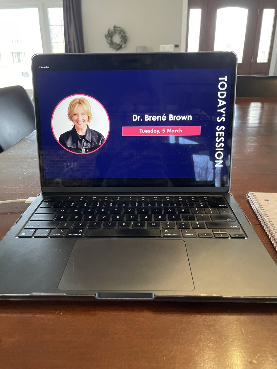 I'm ready for my first Powerhouse Speaker experience through EO <a href="/EntrepreneurOrg/">Entrepreneurs' Organization (EO)</a>! I'm so excited to spend an hour with <a href="/BreneBrown/">Brené Brown</a>!