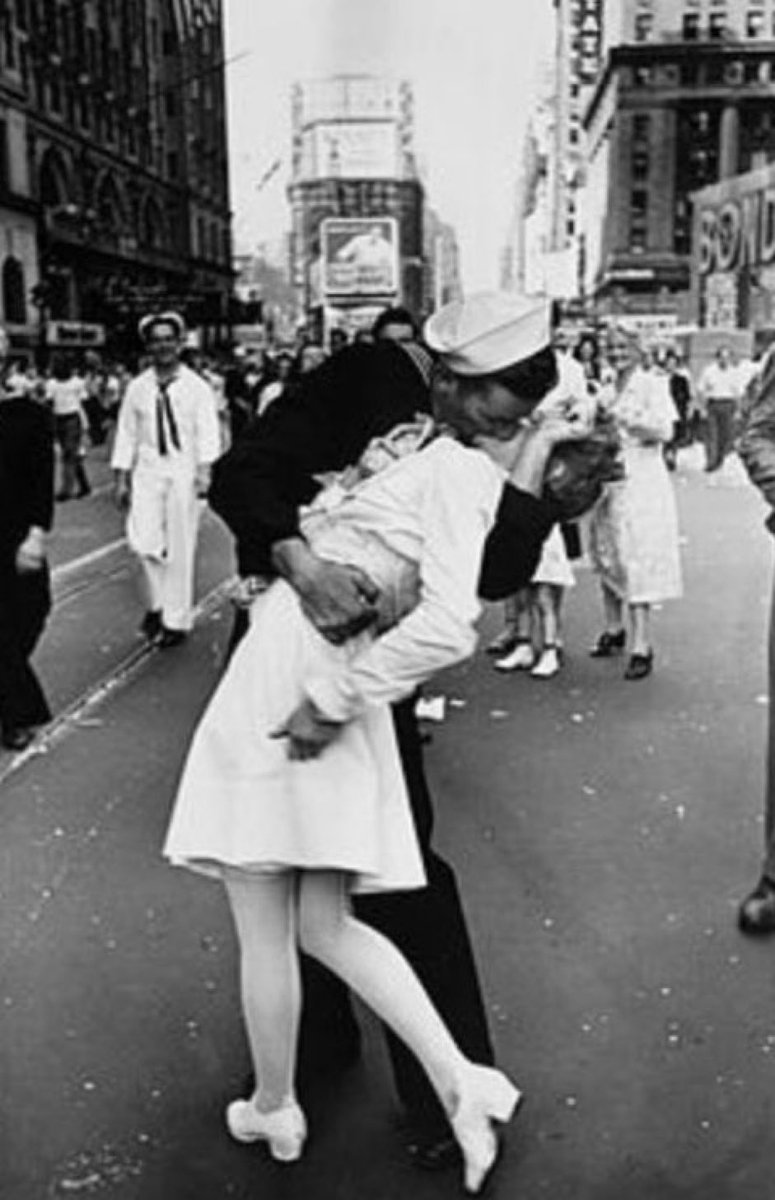 This iconic photo is now BANNED from all Veteran facilities because it’s considered “sexual assault”. 

This is absurd.