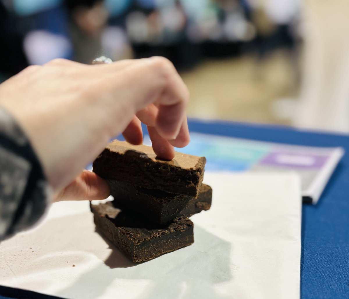 Afternoon brownies keeping the team going here at #hdrukconference