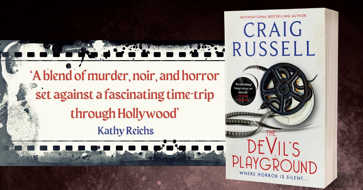 Are you brave enough to enter The Devil's Playground? Be transported back to 1920s Hollywood and discover the deadly rumours of a cursed production, and a decades long search for a single copy that may still exist . . . Pre-order the paperback here: brnw.ch/21wHAgt