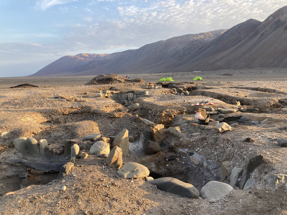In Atacama: this is Caleta Huelen 42, a hfg site with architechture and lots of interesting things🤓.  Joining efforts with Ximena Power and Luca Sitzia