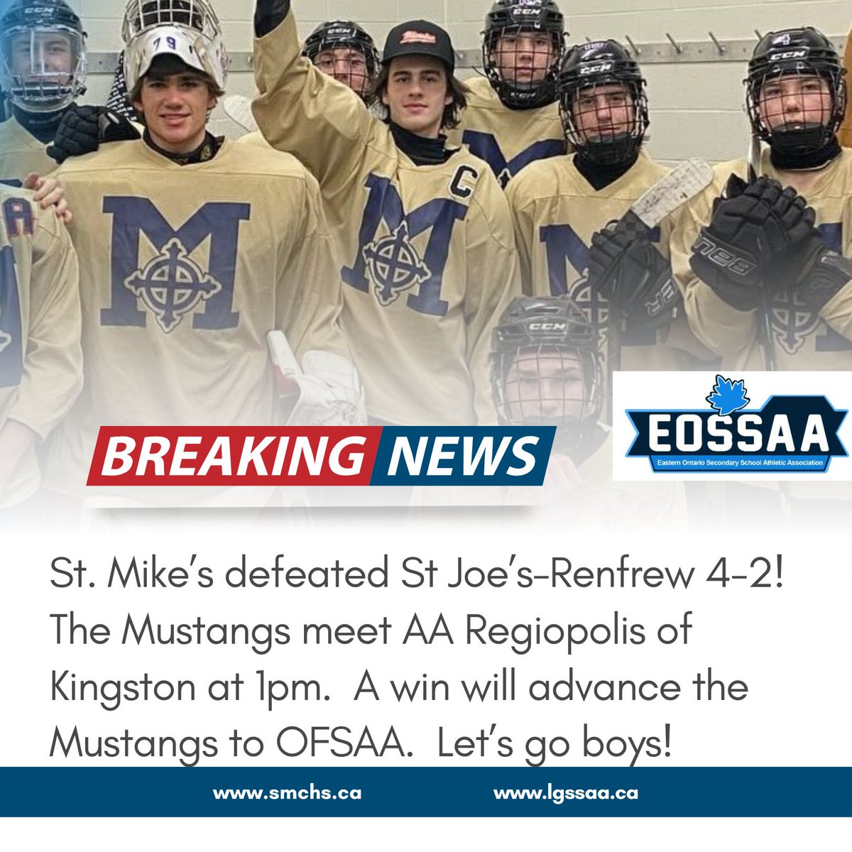 Big game at 1pm today!