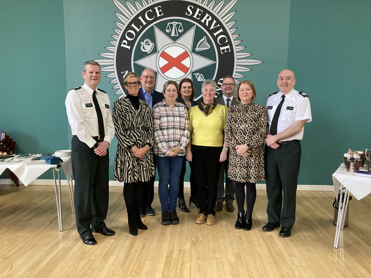 T/Deputy Chief Constable Chris Todd and ACC Ryan Henderson joined police staff members at a special event @PoliceCollegeNI earlier today to mark National Police Staff Week of Celebration and Recognition. #CelebratingPoliceStaff #KeepingPeopleSafe