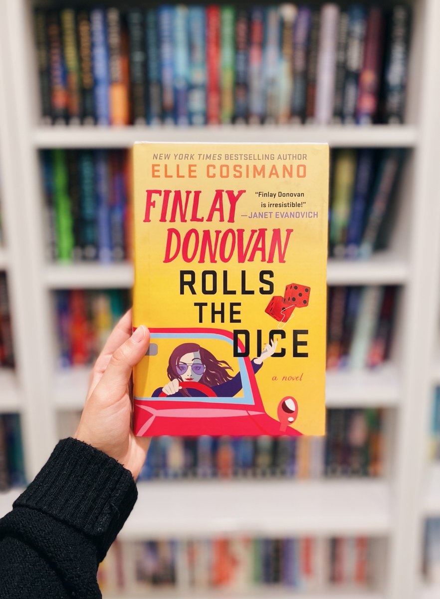 As Caesar said, 'The die is cast.' And as Oasis reminded us, 'You've gotta roll with it.' Embrace these sentiments as you sit down with a copy of @ElleCosimano 's outstanding and exuberant new novel FINLAY DONOVAN ROLLS THE DICE, celebrating its #pubday today!