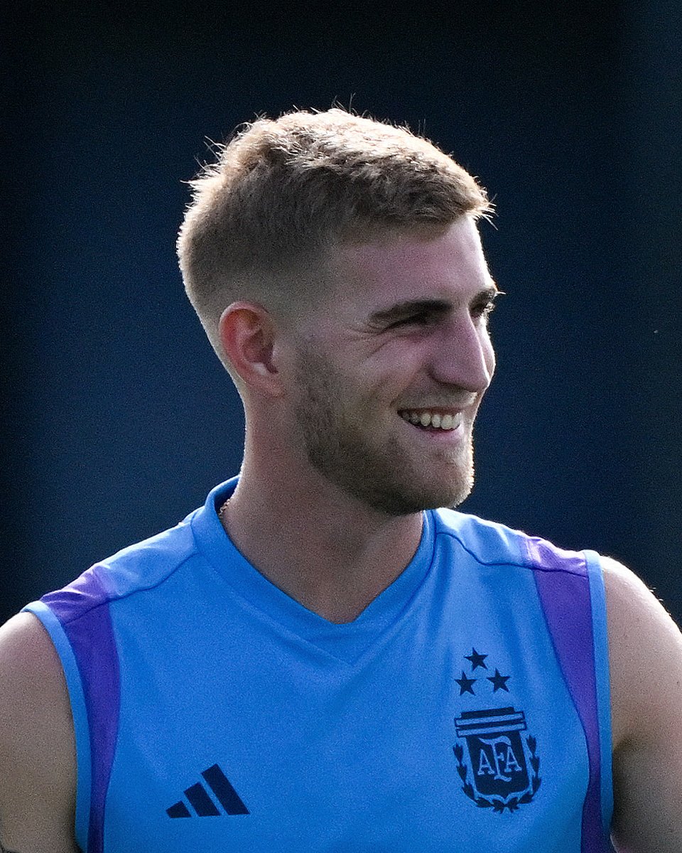 Nicolás Valentini en la Selección Argentina.