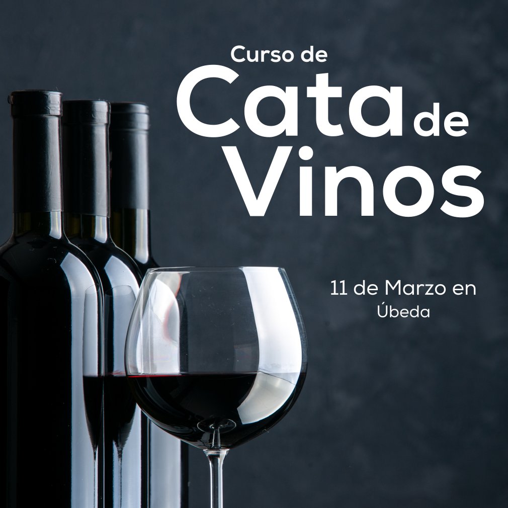 Curso de Cata de Vinos en Úbeda el 11 de Marzo. Para más información llámenos al 953 79 50 15 o visítenos en Avenida de la Libertad 50. Úbeda.

grupoforma.org/es/g-8065/cata…

#curso #cata #vinos #Úbeda #Jaén