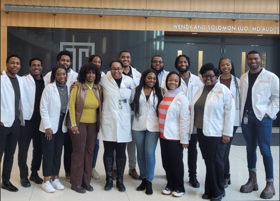 To close out Black History Month, Called to Serve's Amelia Price delivered a speech to the Temple University Lewis Katz School of Medicine's (@templemedschool) 'White Coats for Black Lives' event. Check out our website to read her speech: calledtoservecdc.org/news/white-coa…