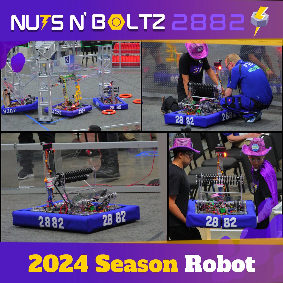 This weekend, FRC 2882 competed at the @FIRSTinTexas, Katy District Event. We made it to playoffs lead by team FRC 8556 & alongside our alliance partner FRC 2969. It was an amazing & exciting event, &  we can't wait to compete at our next tournament in 3 weeks at Houston.