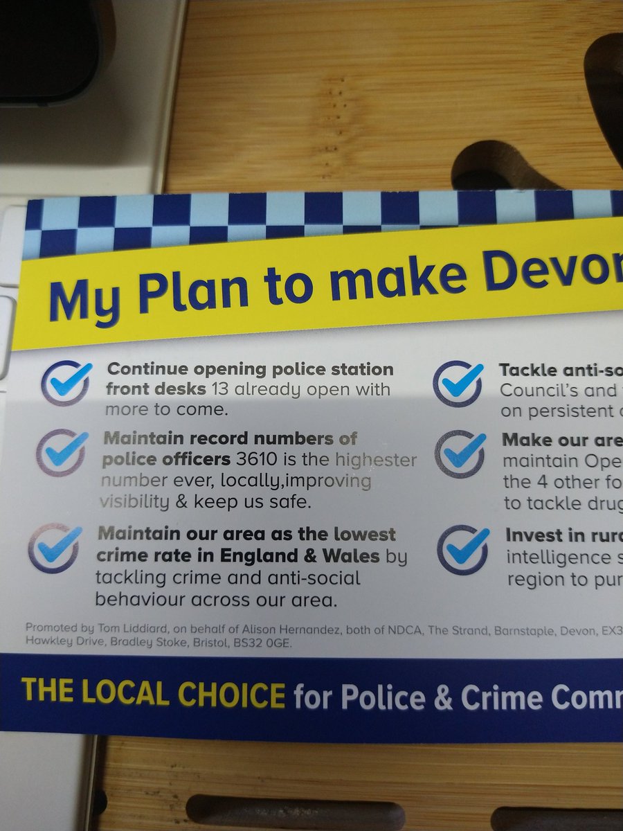 It was great meeting a Police and Crime Commissioner with a plan!
@AlisonHernandez @DC_PCC @victimsupport @tavistockmarket
@tavistocktimes @VisitDartmoor @BBCDevon @TavistockPolice @TavistockBID @DsrtTavistock #Tavistock @tavistockdevon @TavistockTC @DevonFoodCo @WestDevon_BC