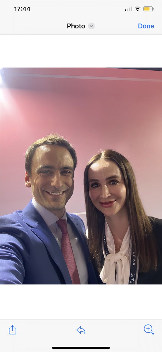 I had the privilege of moderating a fireside chat w/ <a href="/MichaelKratsios/">Michael Kratsios</a> former CTO for U.S. Government on the geopolitics of AI, balancing regulation on a federal &amp; global scale, scaling smart AI in business and more. Thank you Michael, it was a blast! <a href="/LEAPandInnovate/">LEAP</a>
