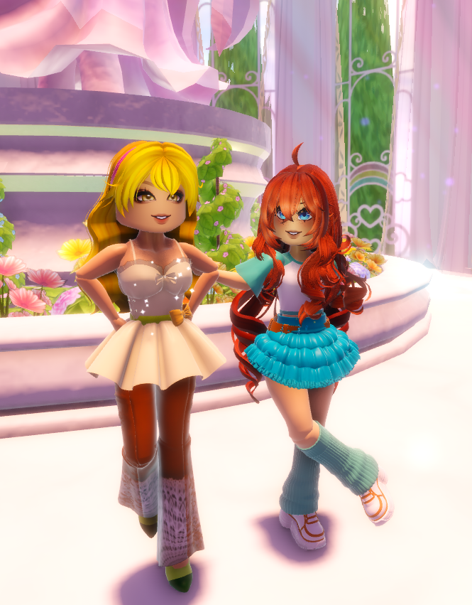 MAB3LPINES's tweet photo. A few nice memories with my dear Stella! <3
@SADLOVEVA and @Weirdorito (Roxy) also barged into one photo.. >:VVV
-
#RoyaleHigh #RoyaleHighCosplay #WinxClubCosplay #WinxClub #StellaWinx #BloomWinx #Bloom #Stella #WinxClubSeason1 #RoxyWinx #Roxy https://t.co/ad4WY9I68h