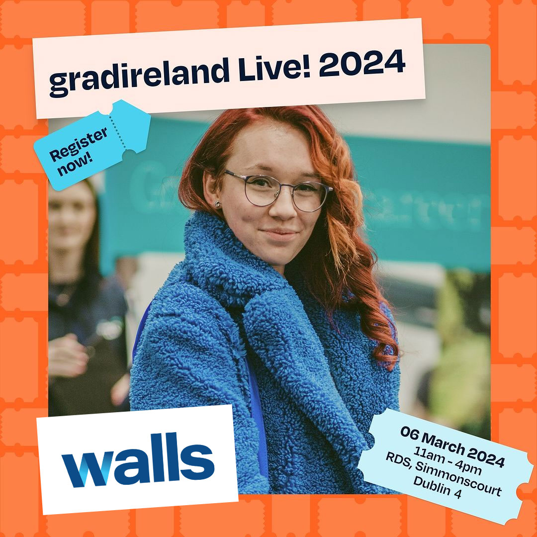 Visit us at @gradireland Live! in the RDS tomorrow, Wednesday 6th March; our team want to talk to you about career opportunities with Walls! Our very own Ronan O'Neill joins the panel on the main stage from 1:30pm, join us there! The event starts at 11am and runs until 4pm.