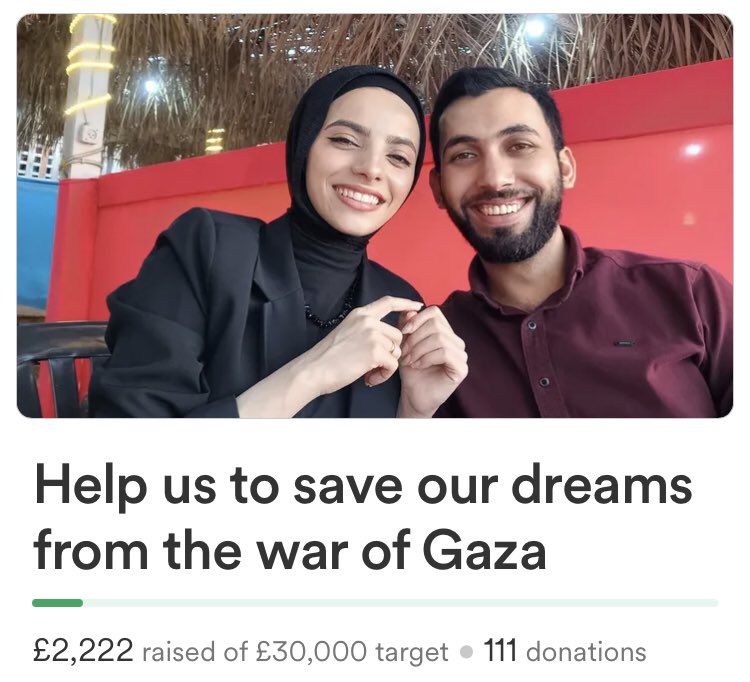 reminder to BOOST THIS CAMPAIGN!!! it is of utmost importance they are uplifted, they have only raised £2,222 out of £30,000, not nearly enough for even one person🇵🇸