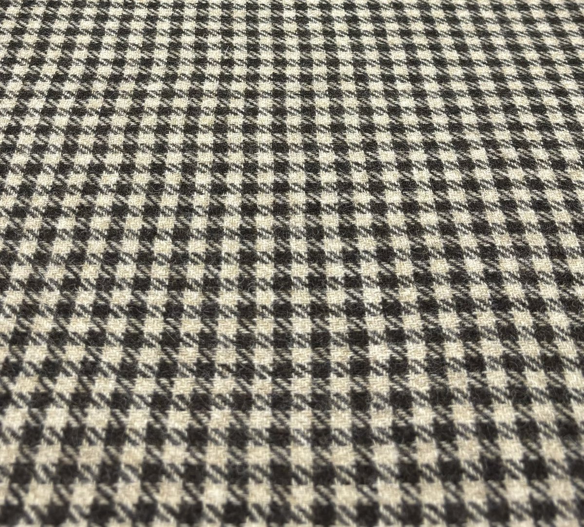 Gunclub check tweed fabric, beautiful soft brown and beige colours, ideal for jacketing, upholstery and more. Online at kabbanitextiles.com/tweed #madeinengland #tweed #fabric #wool #textiles #gunclub #checks #tailoring #hunting #upholstery #luxury
