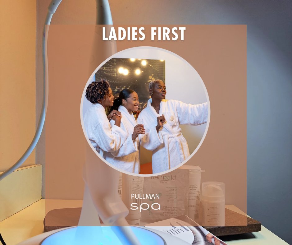 🧖🏾‍♀️ LADIES FIRST 🧖🏾‍♀️

Parce que toutes les femmes ont le droit au bien-être, profitez mesdames de cette parenthèse spéciale au Pullman Spa.

Réservez dès maintenant la formule Ladies first composée de : Soin primor glow + un vernis au henné à 35 000fcfa/personne.

☎️ 33 889 22 10
