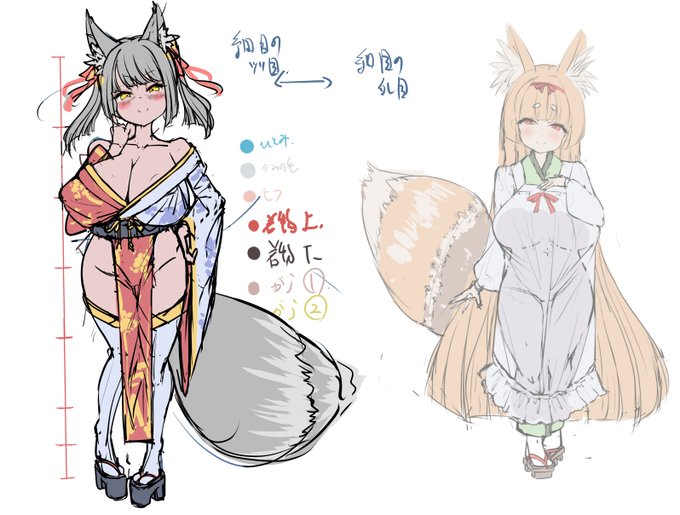 音声作品の立ち絵っす
1万本売れた作品の続編だす(*'꒳`*)b
(正味かなり腰抜かしてたのは内緒) 