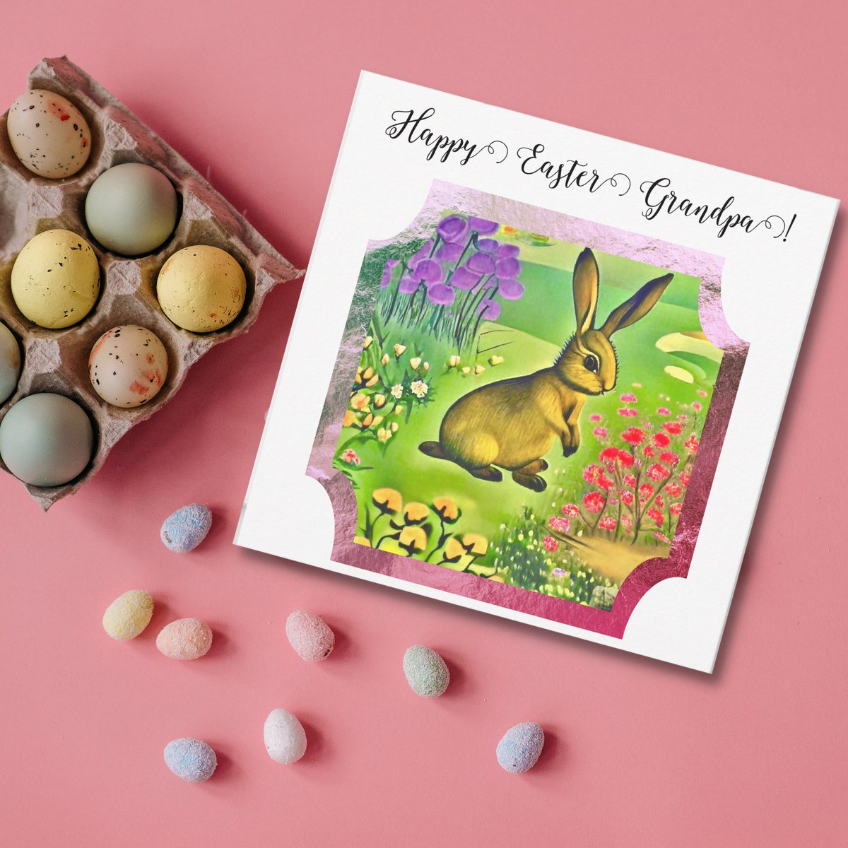 I created a couple of new Easter cards, Take a look! 🌸🌼🪺🐇 zazzle.com/collections/11… 

#Easter #easter2024 #eastercard #easterrabbit #EasterGreetings #fantabuloustef #originalartwork #artistsonfacebook #paintings