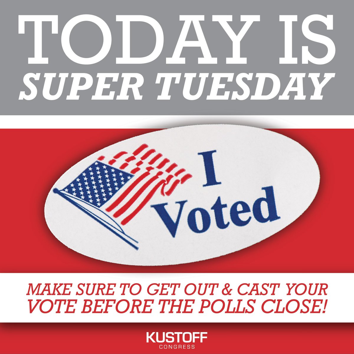 Super Tuesday 🇺🇸 Tennessee, make sure your voice is heard and VOTE today!