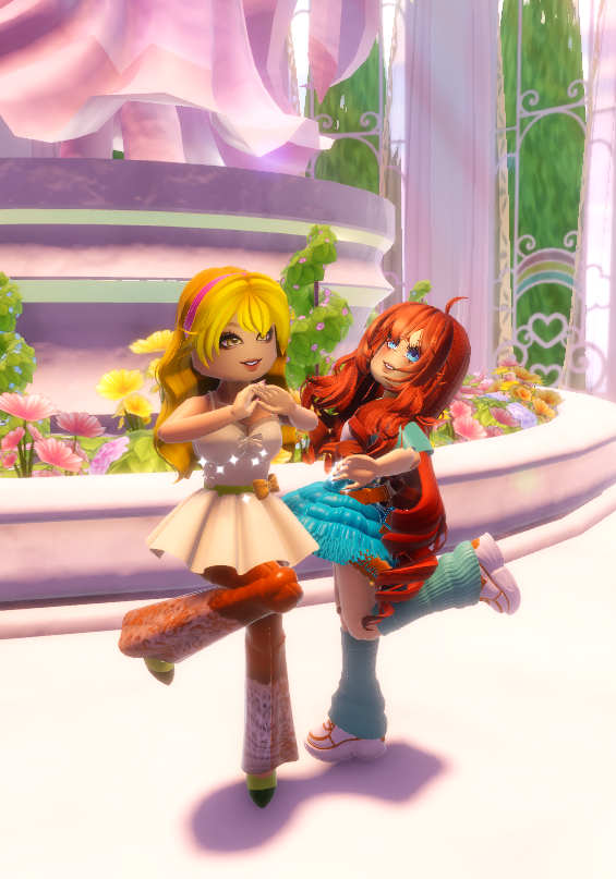 MAB3LPINES's tweet photo. A few nice memories with my dear Stella! <3
@SADLOVEVA and @Weirdorito (Roxy) also barged into one photo.. >:VVV
-
#RoyaleHigh #RoyaleHighCosplay #WinxClubCosplay #WinxClub #StellaWinx #BloomWinx #Bloom #Stella #WinxClubSeason1 #RoxyWinx #Roxy https://t.co/ad4WY9I68h