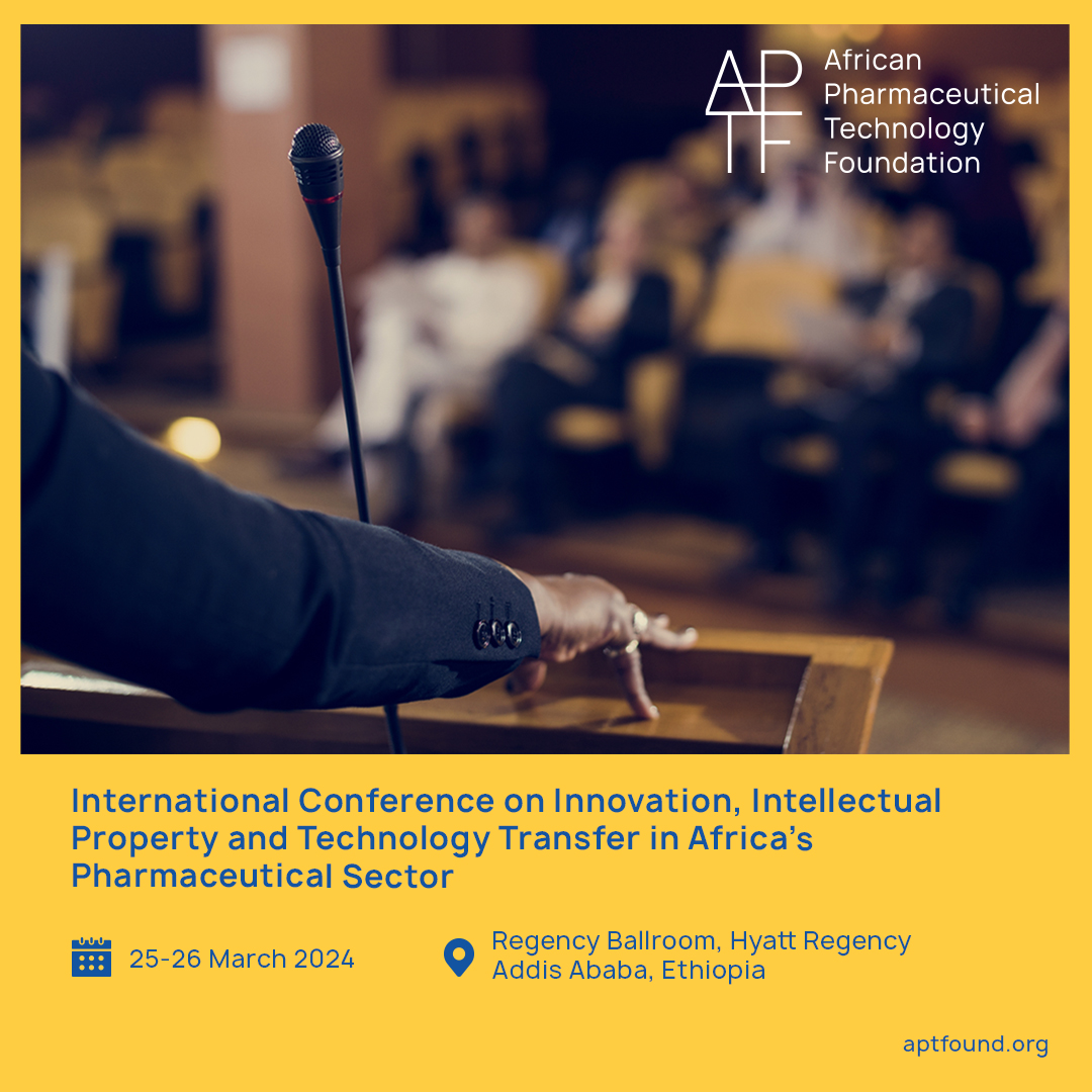 We’re hosting the 1st Conf. on #Innovation, #TechTransfer in Africa's #Pharma sector #Addis March 25-26. 20+ speakers from @WHO, @WTO, @_AfricanUnion, @WIPO, @MedsPatentPool, @DNDi, @AfDB_Group, #pharma, #biotechs, govs, universities. #INNOVPharmaAF bit.ly/3SXZmnj