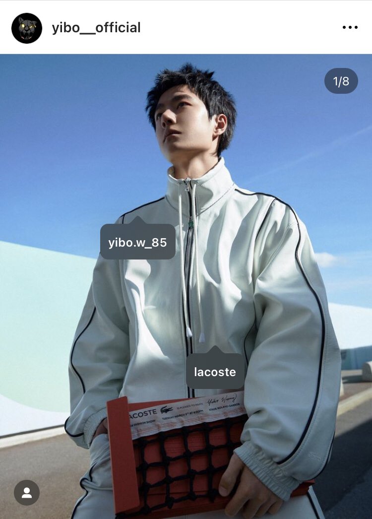 Yibo_Thailand's tweet image. 240305 | YIBO-OFFICIAL IG update
#หวังอี้ป๋อ เข้าร่วมงาน Lacoste FW24 Fashion Show 

FASHION ICON WANG YIBO
#WangYibo_LacosteFW24 @Lacoste
#ParisFashionWeek #LacosteFW24