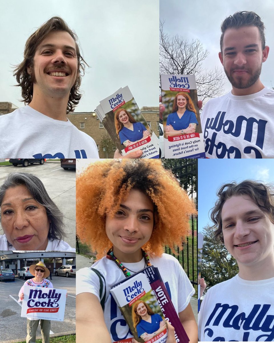 We are out at the polls across SD15!! We are SO grateful to all of our incredible volunteers. Let’s put a nurse and community organizer in the Texas Senate!