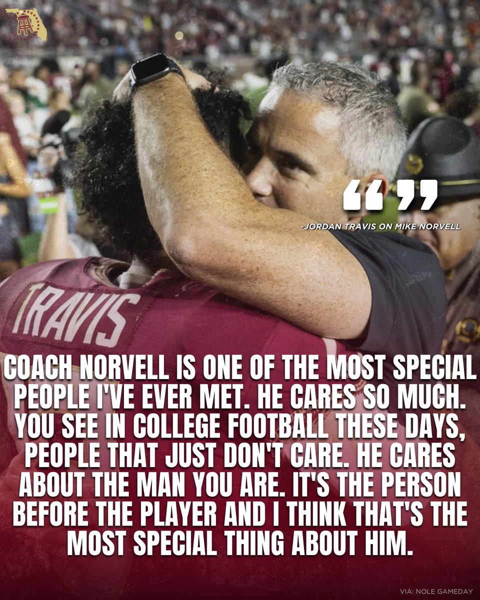 You ask any player on this team and they’ll tell you the same thing. Coach Norvell really is one of a kind