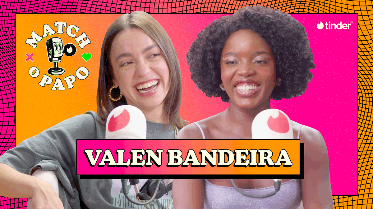 O MATCH O PAPO, PODCAST DO TINDER, TÁ DE VOLTA! 🗣️ e dessa vez com a @claramoneke como apresentadora e a @valenrwbandeira como convidada! aproveita a hora do almoço e VEM ASSISTIR COMIGO! youtu.be/7oKPNwTkWGE?fe…