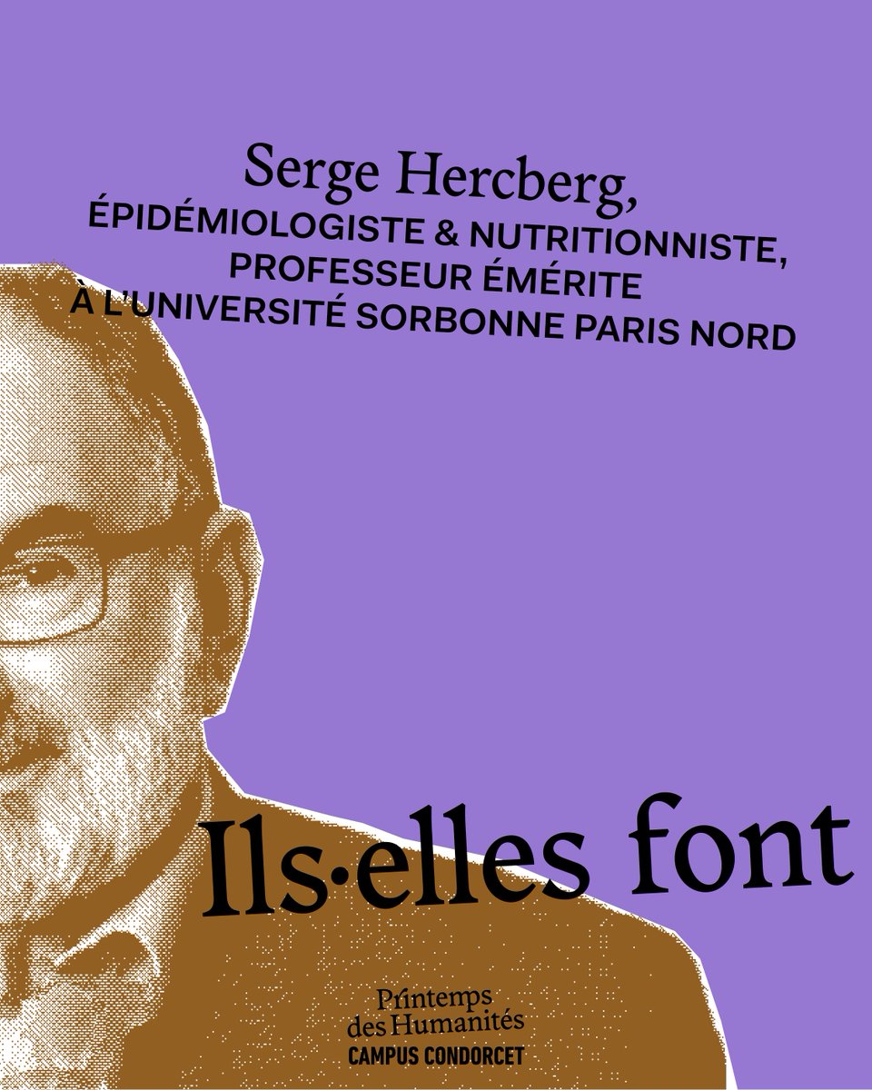 Campus Condorcet (@campuscondorcet) on Twitter photo 💬| <a href="/HercbergS/">Hercberg Serge</a> fait le #PrintempsDesHumanités.
Le 22 mars, l'inventeur du #Nutriscore, professeur émérite d'épidémiologie nutritionelle à l'<a href="/univ_spn/">Université Sorbonne Paris Nord</a>, interviendra lors de la discussion: « Nutriscore, face au lobbying de l'agro-alimentaire ».
Infos →printempsdeshumanites.fr/fr/une-explora… 💬| <a href="/HercbergS/">Hercberg Serge</a> fait le #PrintempsDesHumanités.
Le 22 mars, l'inventeur du #Nutriscore, professeur émérite d'épidémiologie nutritionelle à l'<a href="/univ_spn/">Université Sorbonne Paris Nord</a>, interviendra lors de la discussion: « Nutriscore, face au lobbying de l'agro-alimentaire ».
Infos →printempsdeshumanites.fr/fr/une-explora…