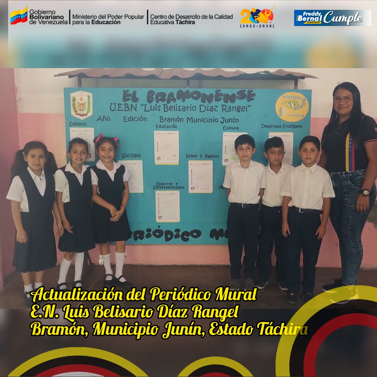 Actualización del Periódico Mural