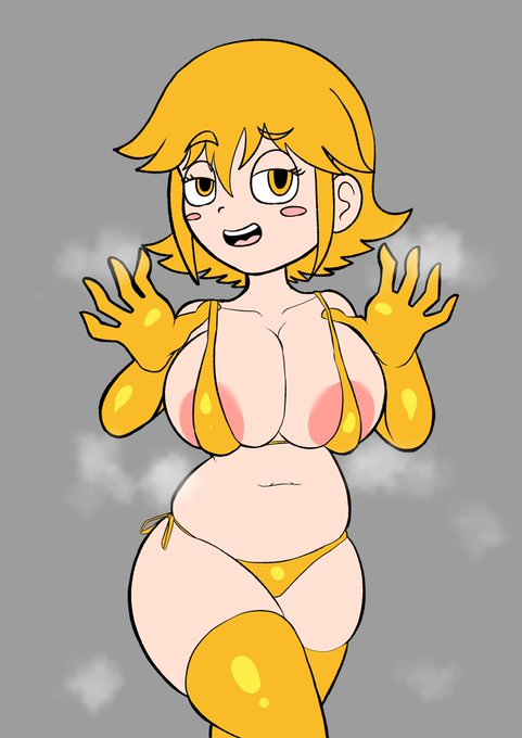 カートゥーン風小菊 