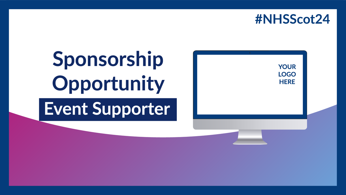 Become an Event Supporter at #NHSScot24! Your logo will feature in the Event app, on digital screens, title slides, and you'll be recognised in the opening session. Plus, get 2 delegate spaces to attend. Visit for more: nhsscotlandevents.com/nhs-scotland-e…
