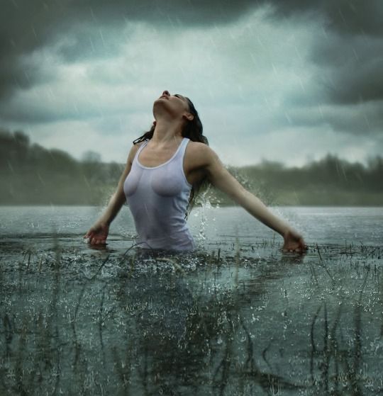 Would you kiss me under the rain?