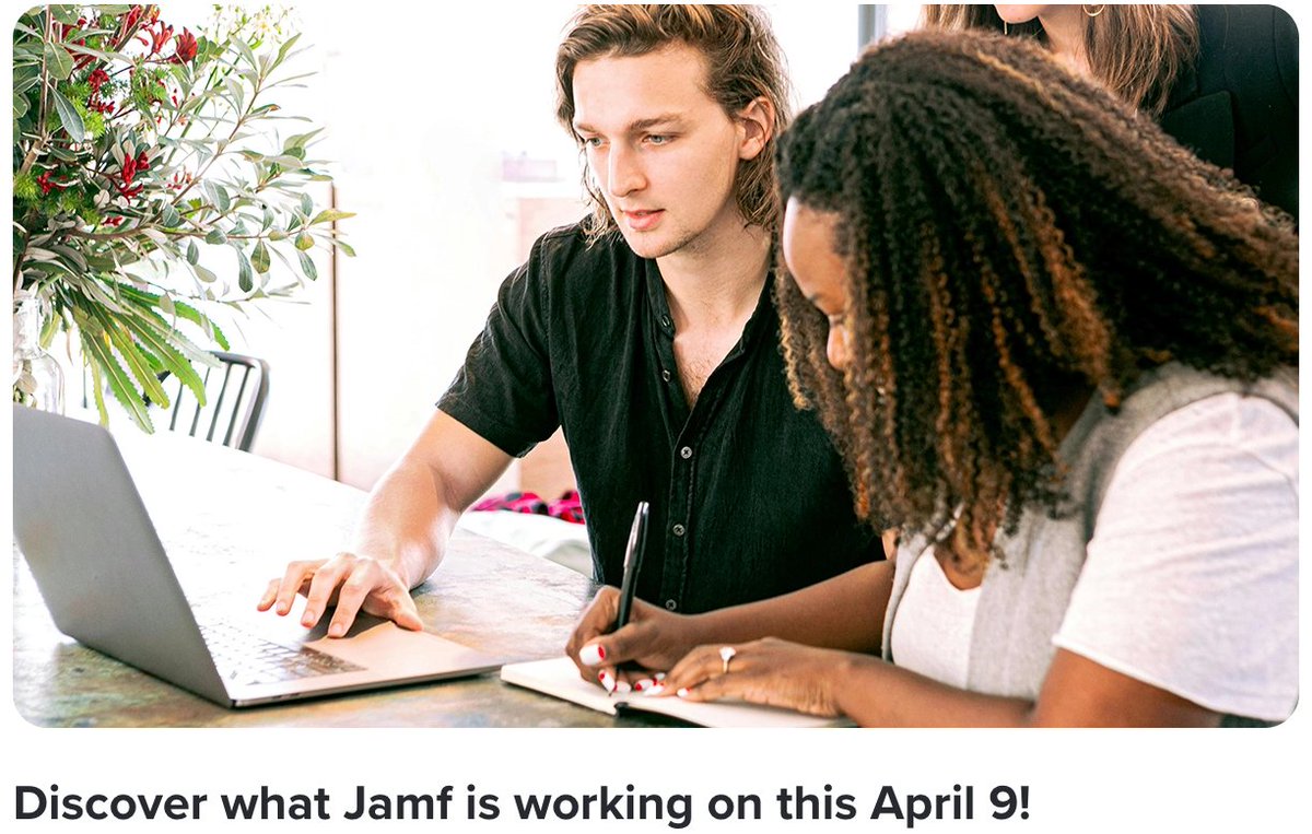 Join us at our FREE online Jamf Event on April 9th to check out what we're working on for you in 2024! Registration includes access to new features & workflows we will soon have to offer that help you scale, simplify & secure your Apple devices: jamf.it/Ix0ko