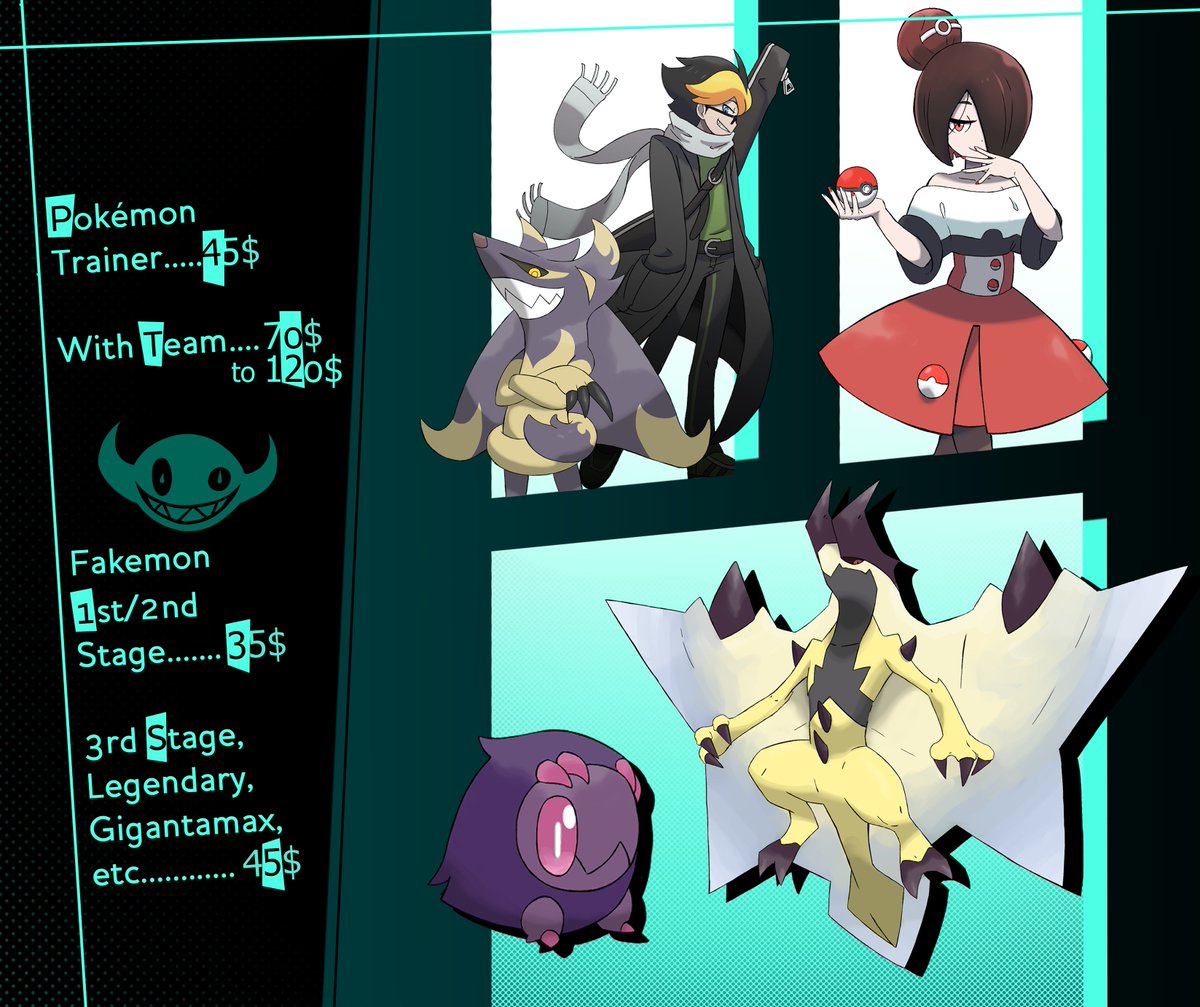 imp_blues's tweet image. - RE-OPENING COMMISSIONS -
Once again:
- I'll make your idea come to life, no matter how crazy. - Payment is through paypal.
- Retweets are appreciated
#illustration #Pokemon #art #commissionsopen #Commission #PokemonScarletViolet