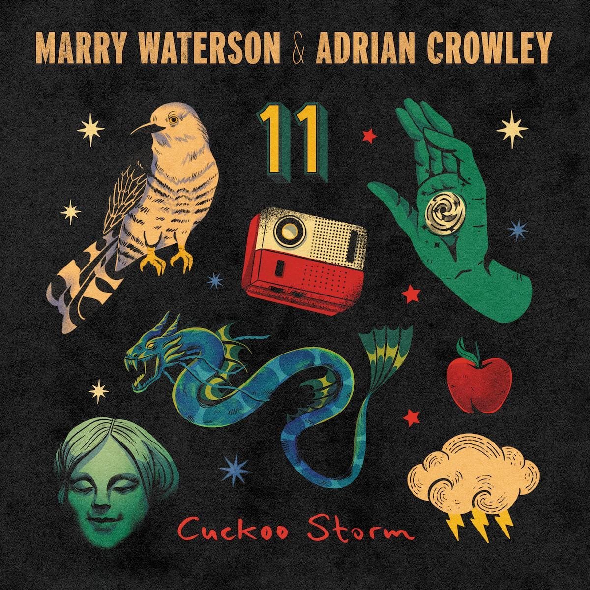 JUST IN! 'Cuckoo Storm' by Marry Waterson & Adrian Crowley The English folk songwriter joins the Irish vocalist for eleven original tracks. @MarryWaterson @MrAdrianCrowley @olirecords normanrecords.com/records/200777…