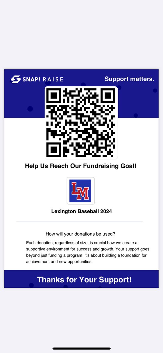 levilegate's tweet image. Lexington Baseball Fundraiser kicks off today, if you would like to donate to our program that would be greatly appreciated!