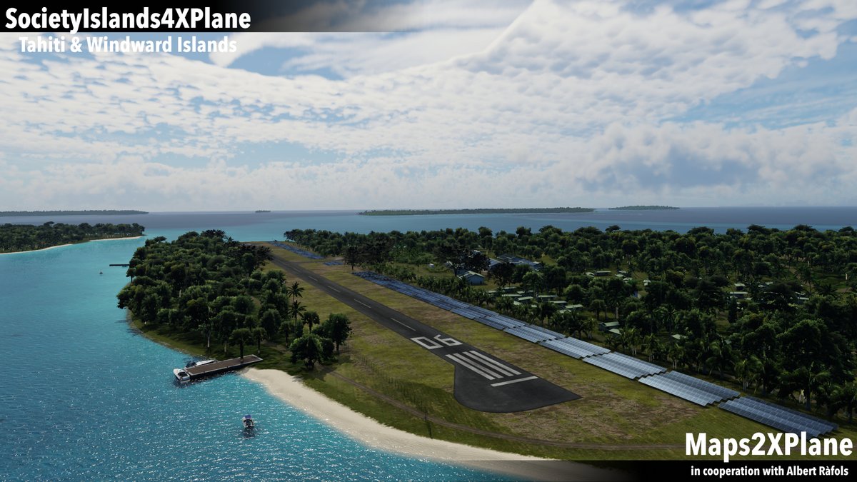 Society Islands XP - Tahiti & Windward Islands for X-Plane 11/12 is on sale now! Includes Faa'a International Airport, two regional airports and three challenging heliports! tinyurl.com/yt9zzuzp #FS2020 @MSFSofficial #MSFS
