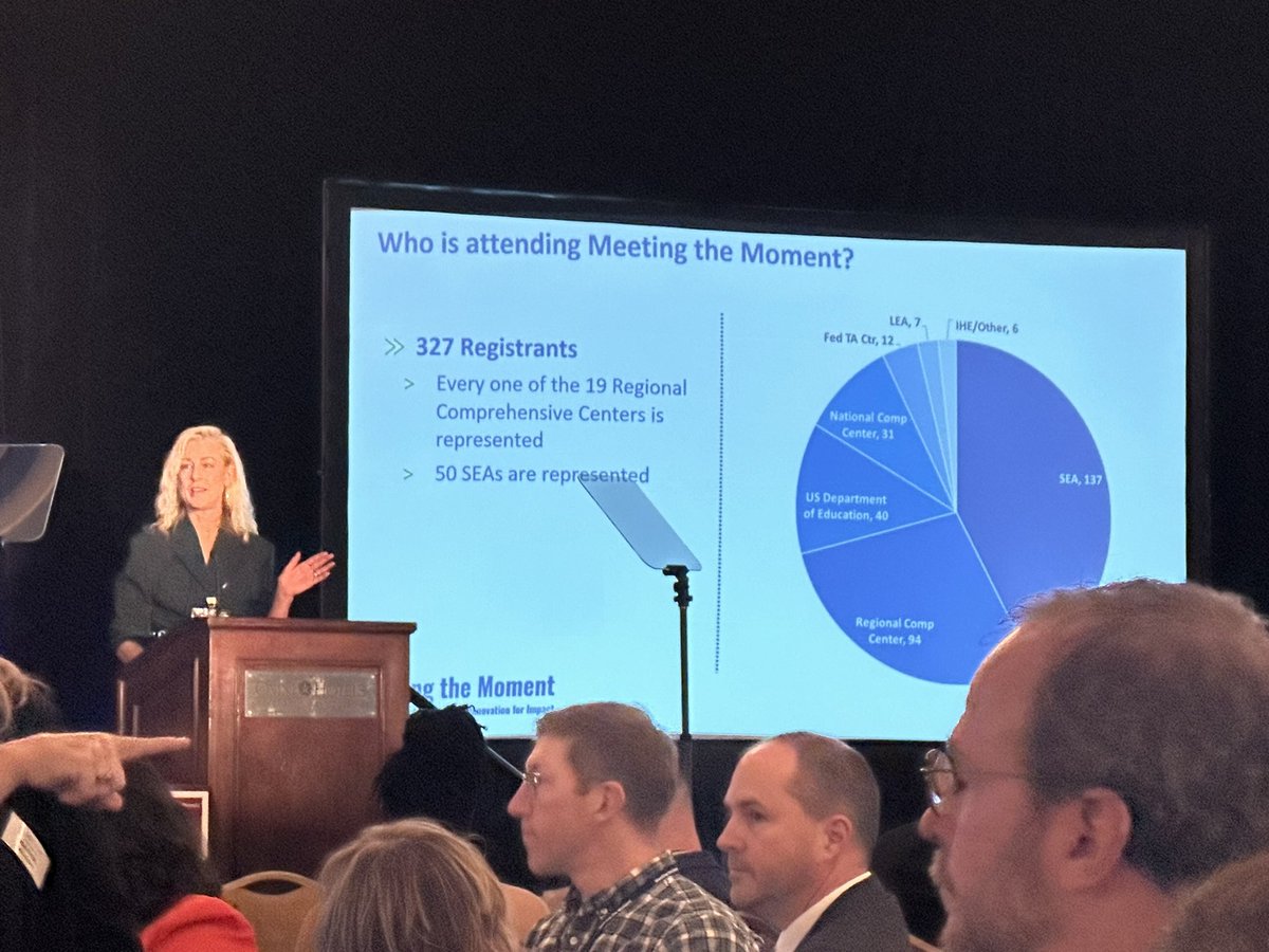 Kicking off #MeetingtheMoment with <a href="/ACreanDavis/">Allison Crean Davis</a> of @NatCompCenter