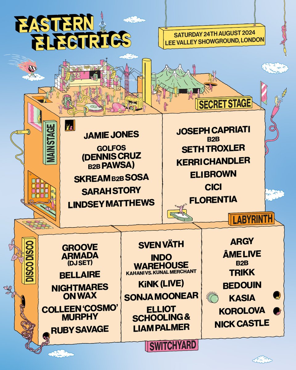 Cats out the bag …5 STAGES INCLUDING 2 MAIN STAGES AND OUR BIGGEST EVER LINEUP TO DATE ANNOUNCED

Sign up for exclusive access to £29.95 festival tickets. These are limited and will be on sale from 12pm Wednesday 13th March. This will be the ONLY chance to secure a ticket at