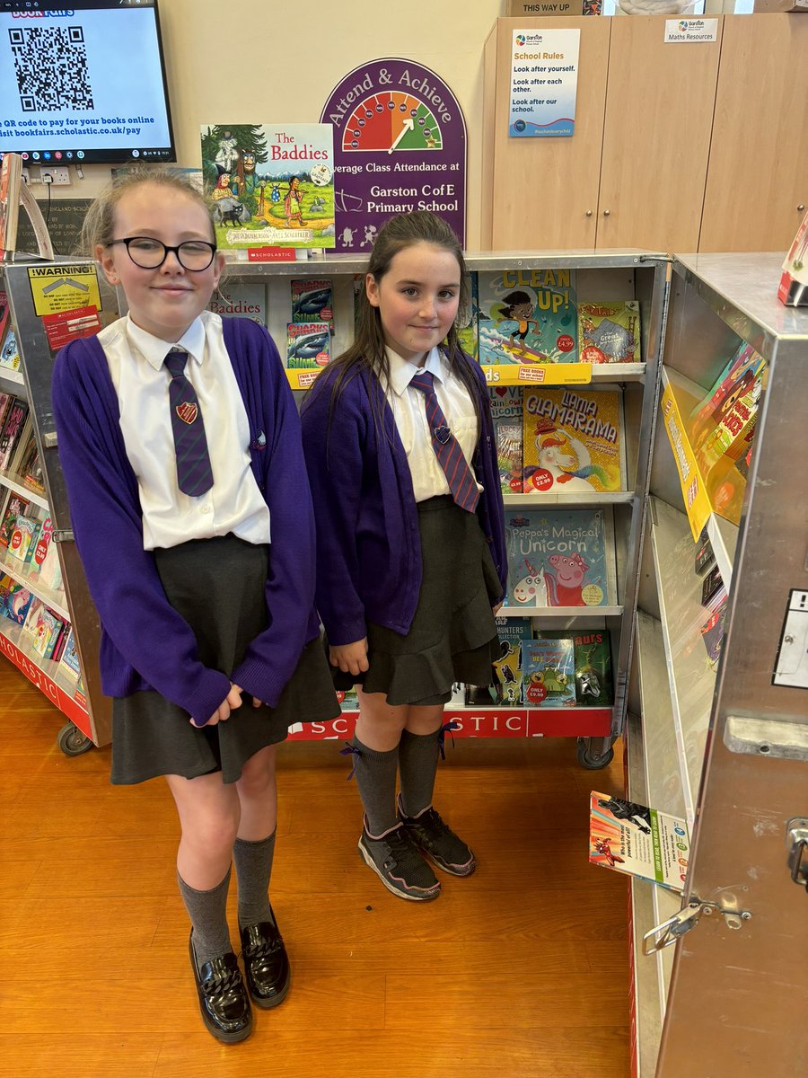 There has been lots of excitement around our book fair in the lead up to #WorldBookDay <a href="/GarstonCE/">GarstonCE</a>