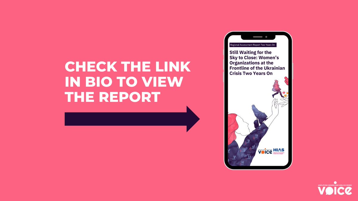 NEW REPORT ALERT: Despite efforts, gaps in aid for women &amp; children in post-war Ukraine persist. Critical needs in housing, healthcare, and support services remain unmet. Our latest findings underscore the urgent call for action.
Learn more:
voiceamplified.org/still-waiting-…