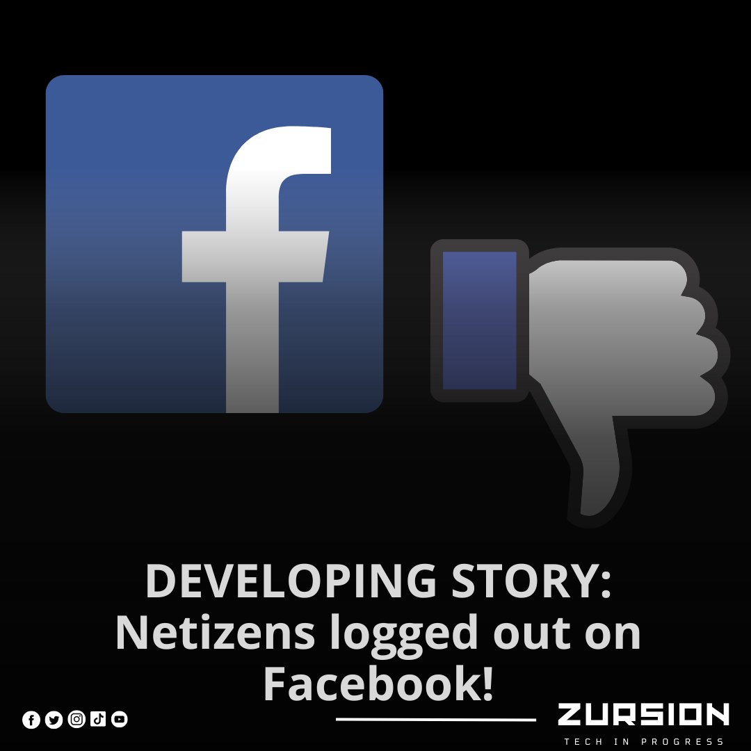 zursion's tweet image. You&apos;re not the only one! It seems that Facebook and Messenger is down! Mass report on accounts getting logged out tops Twitter!  #facebookdown 
 #MessengerDown

Event Instagram users reportedly having trouble logging in!