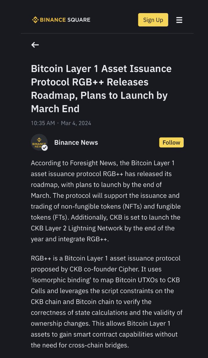 This is why we $ckb #btckb #BTC