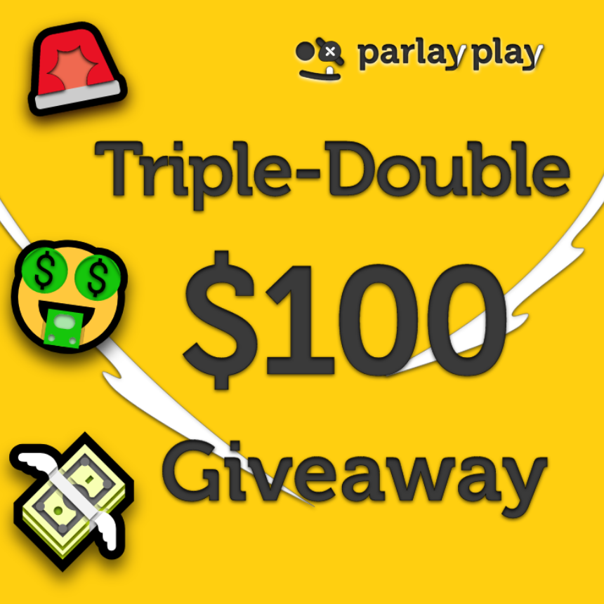 parlay_play's tweet photo. 🚨 NBA Giveaway! 🚨

A ton of NBA action tonight!  If any player records a Triple-Double in any of the 9 games, we're giving $20 in promo funds to 5 lucky winners! 

To Enter: 
-Like &amp; Repost 
-Follow @parlay_play
-Reply with your ParlayPlay Username https://t.co/U3RlT4WkQd