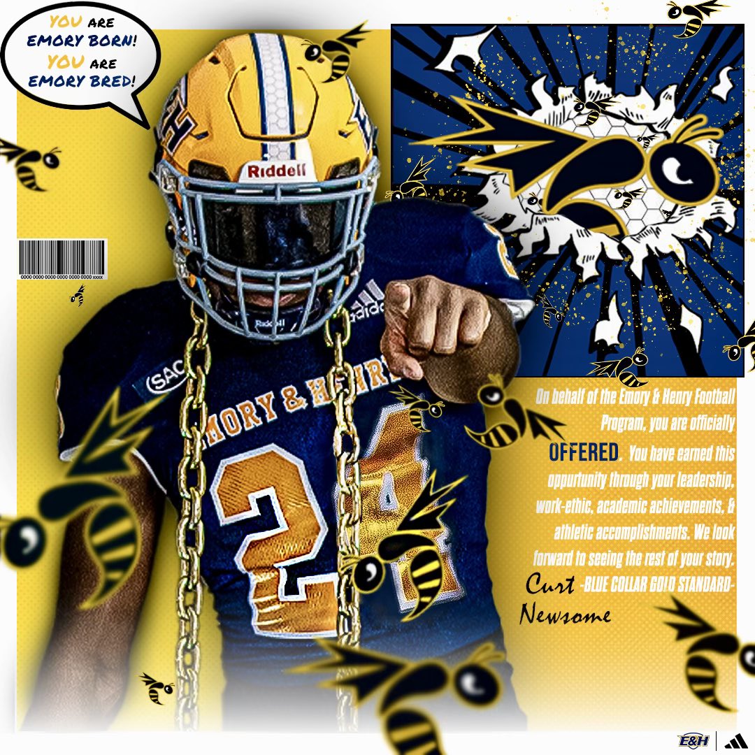 Blessed to say I have received an offer from Emory &amp; Henry College!!