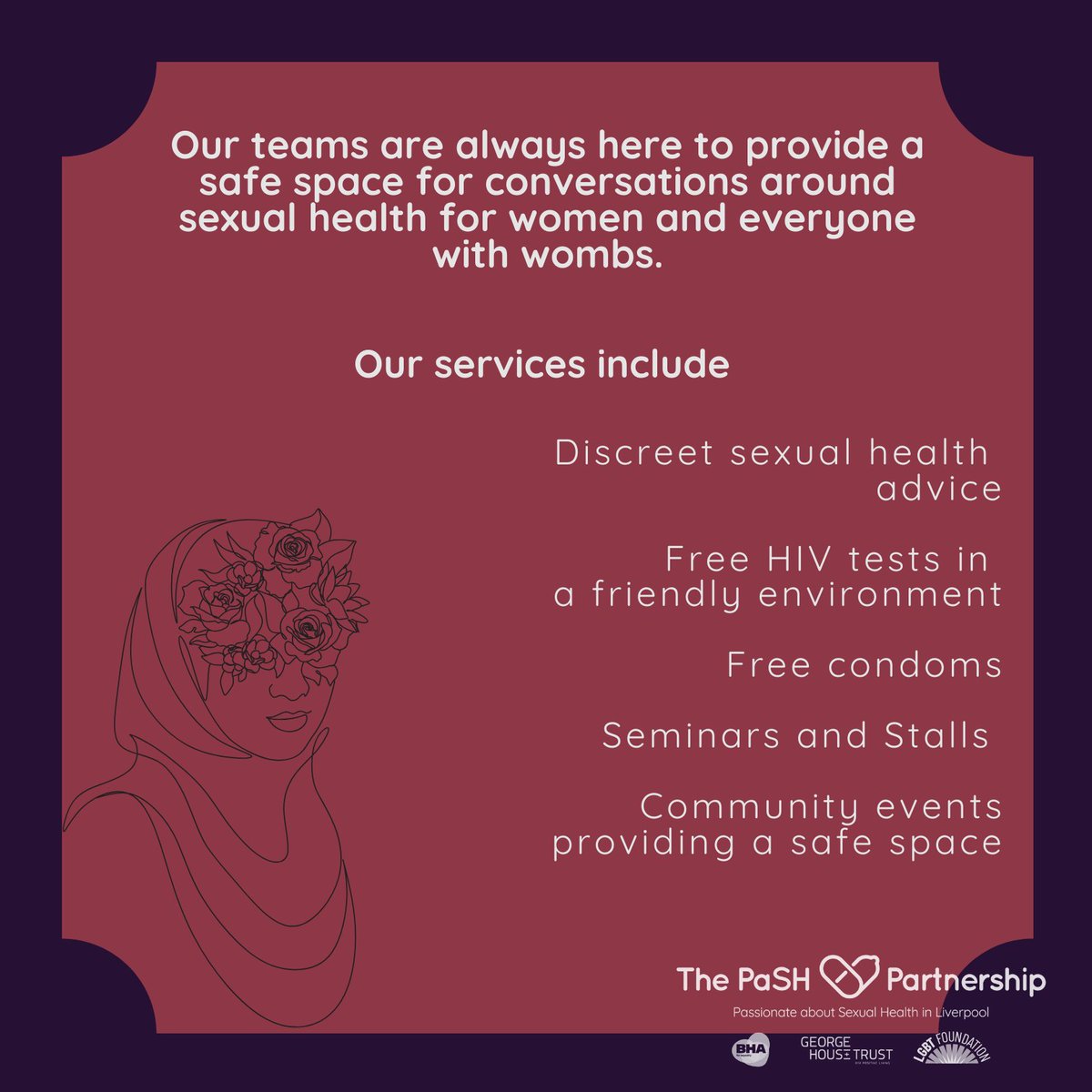 Today we celebrate international Women's Day! We are dedicated to stand up for women and emphasise the intersections of their experiences. @gmpash @pashinliverpool #sexualhealth #hivprevention #healthjustice #freecondoms #reproductivehealth #liverpoolhealth